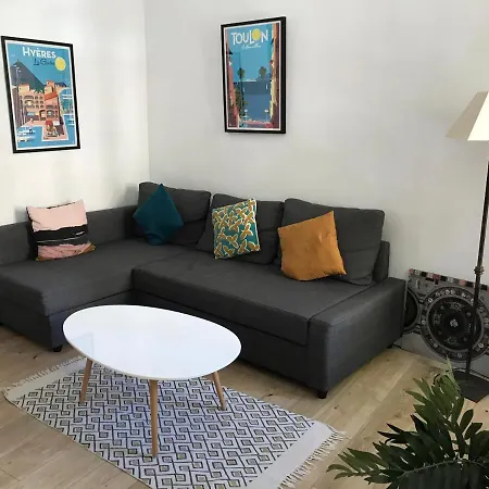 Grand T2 43m2 Plages Du Mourillon Appartamento Tolone