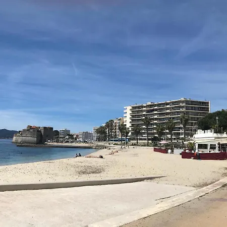 Grand T2 43m2 Plages Du Mourillon 아파트 툴롱